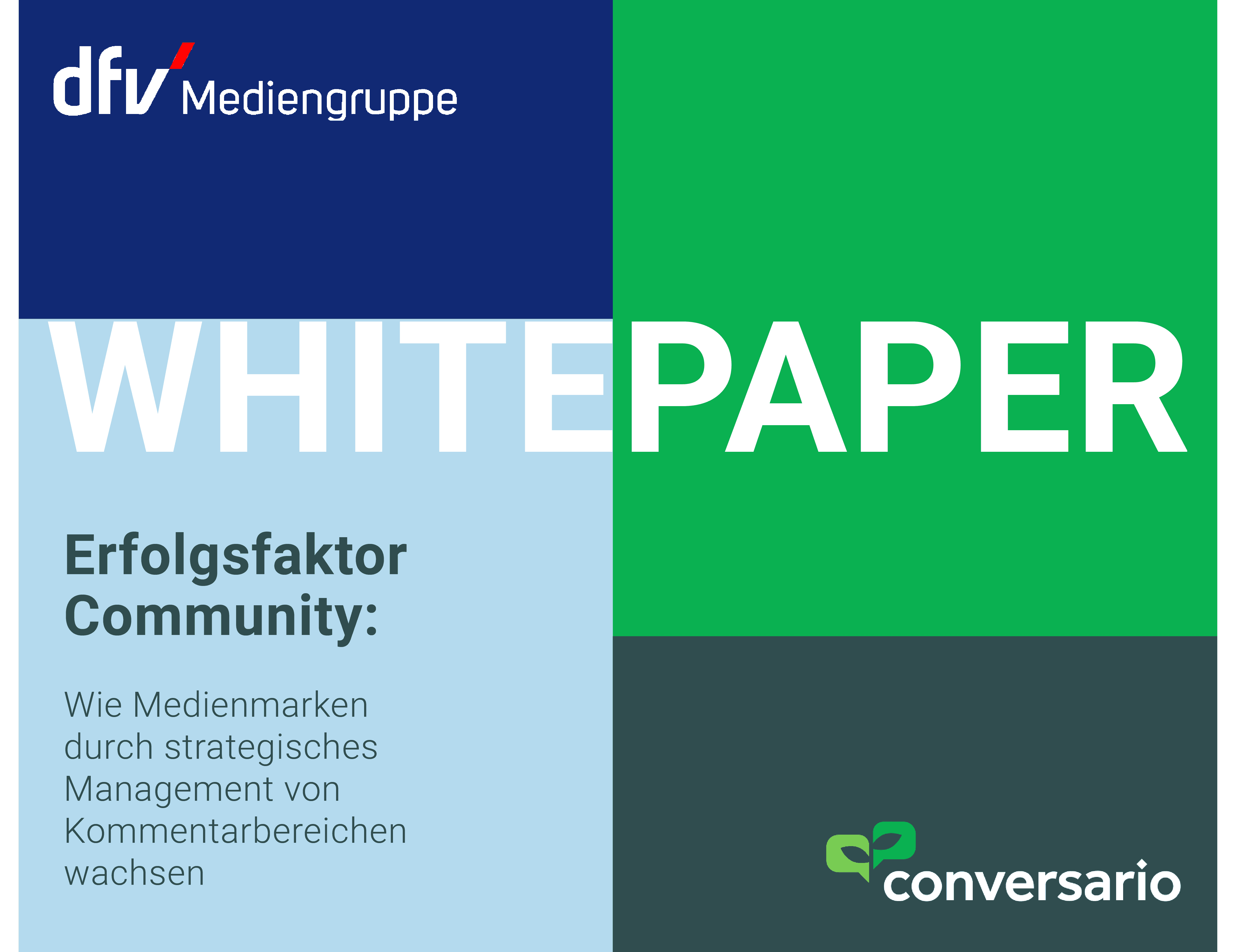 Das Whitepaper zeigt, wie Publisher ihre Communities online erfolgreich managen.